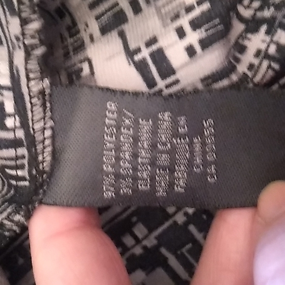 (3/$25) Silky Patterned Blouse - Picture 4 of 5